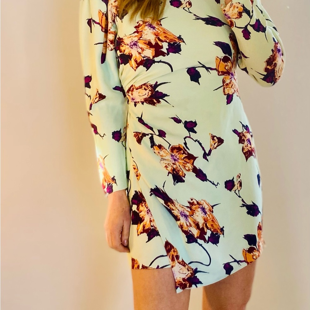 ALC Mint green mini Jane dress size 4 - Picture 10 of 11